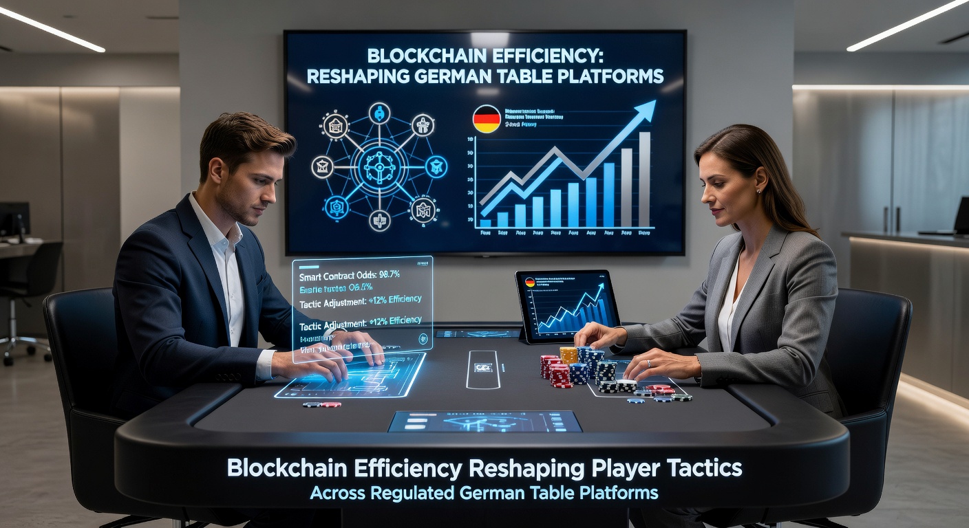 Blockchain-Technologie verbessert Transaktionseffizienz und Spielertaktiken auf deutschen Tischplattformen