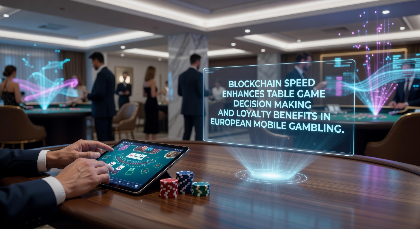 Mobile Tischspiel-Entscheidungen mit Blockchain-Integration in europäischen Märkten