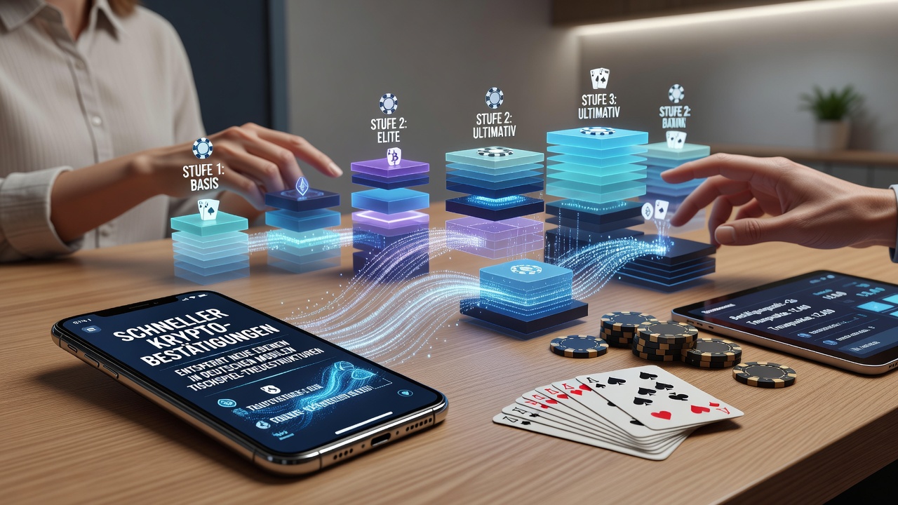 Schnelle Krypto-Bestätigungen in mobilen Tischspielen