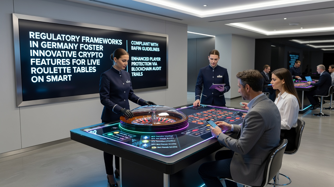 Mobile Live-Roulette-Tische mit Krypto-Features unter deutschen Regulierungen